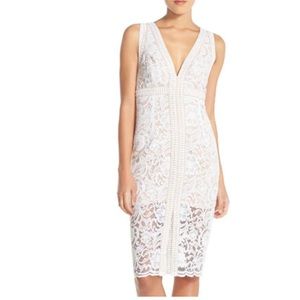 Bardot White Lace Dress